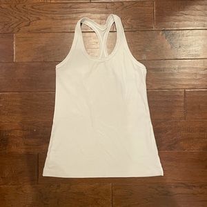Lululemon Cool Racerback Tank, size 10, White